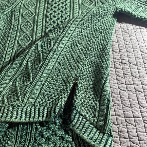 L.L. Bean Signature Cotton Fisherman Tunic Sweater! NWOT - Picture 4 of 8